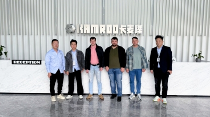 10.21卡麦隆集团热烈欢迎远道而来的俄罗斯朋友来我企参观合作